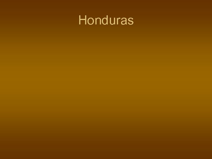 Honduras 