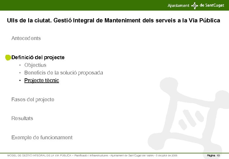 Ulls de la ciutat. Gestió Integral de Manteniment dels serveis a la Via Pública