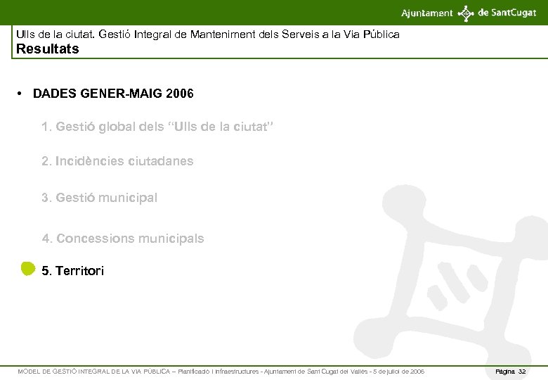 Ulls de la ciutat. Gestió Integral de Manteniment dels Serveis a la Via Pública