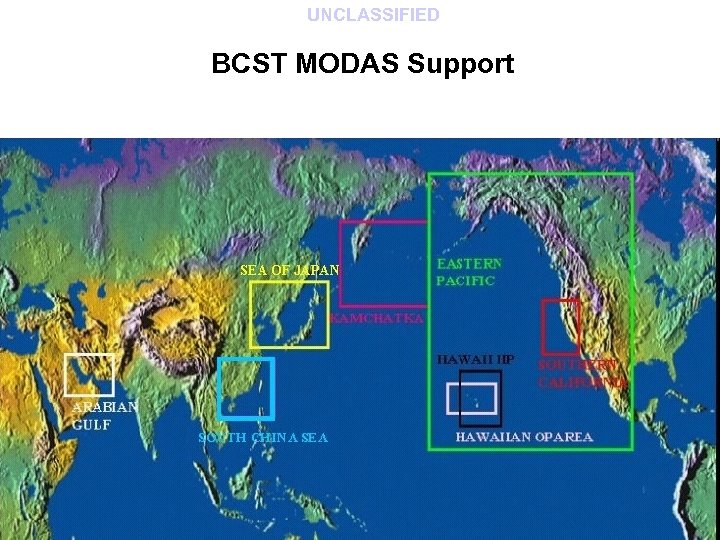 UNCLASSIFIED BCST MODAS Support 