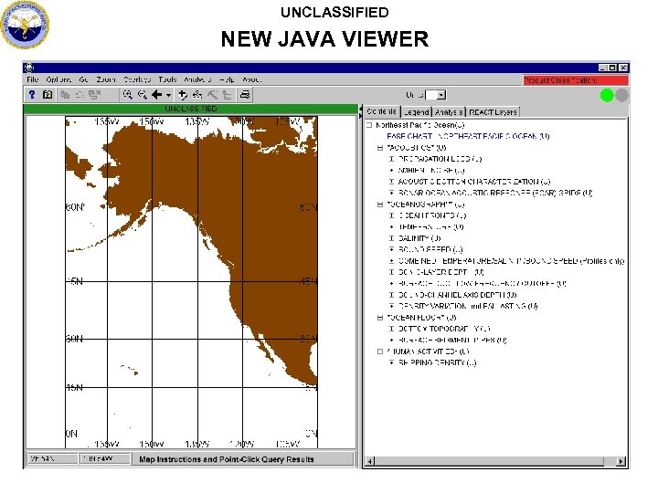 UNCLASSIFIED NEW JAVA VIEWER 