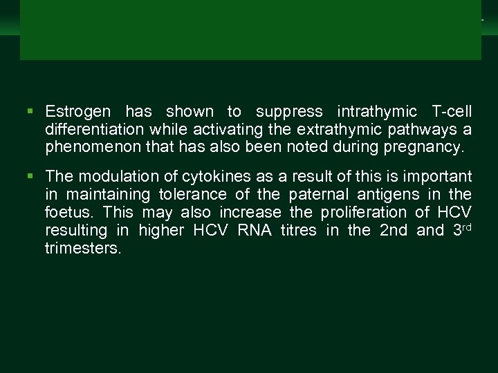 Management of Chronic Hepatitis B Virus Infection in Women of Reproductive Age clinicaloptions. com/hepatitis