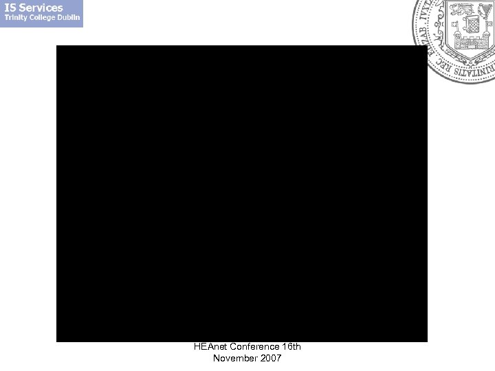 HEAnet Conference 16 th November 2007 