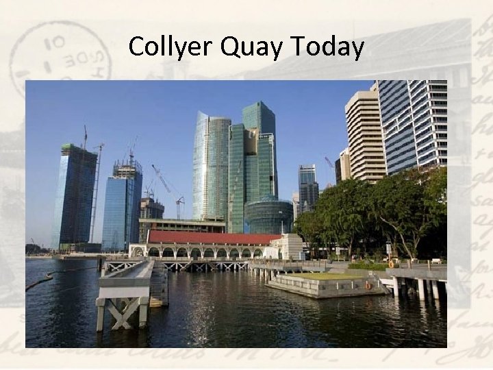 Collyer Quay Today 