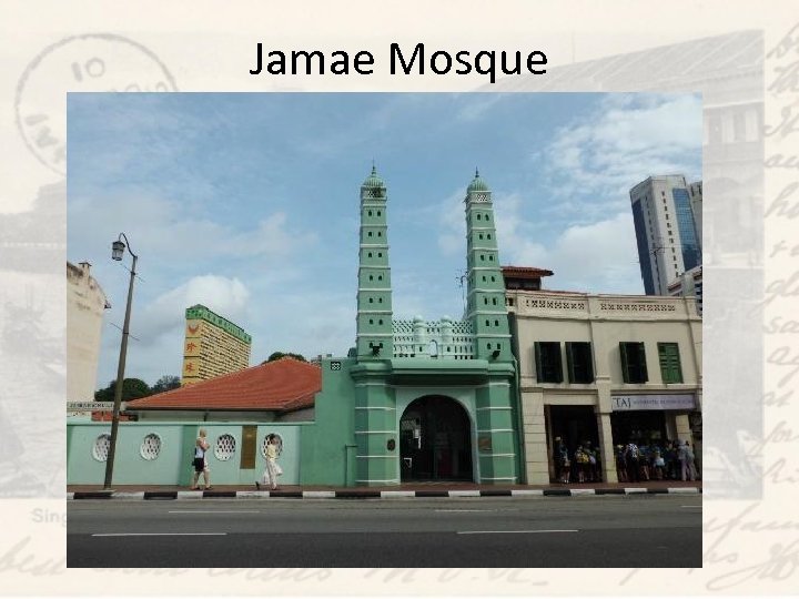 Jamae Mosque 