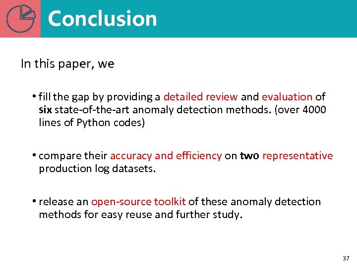 Conclusion In this paper, we • fill the gap by providing a detailed review