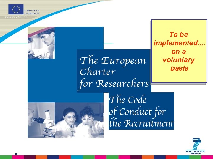 To be implemented. . on a voluntary basis 38 