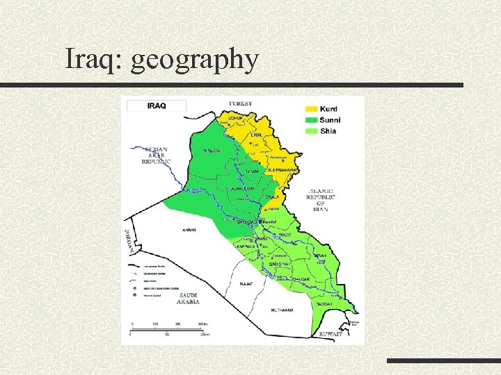Iraq: geography 