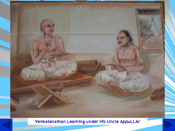 Venkatanathan Learning under His Uncle Appu. LLAr 