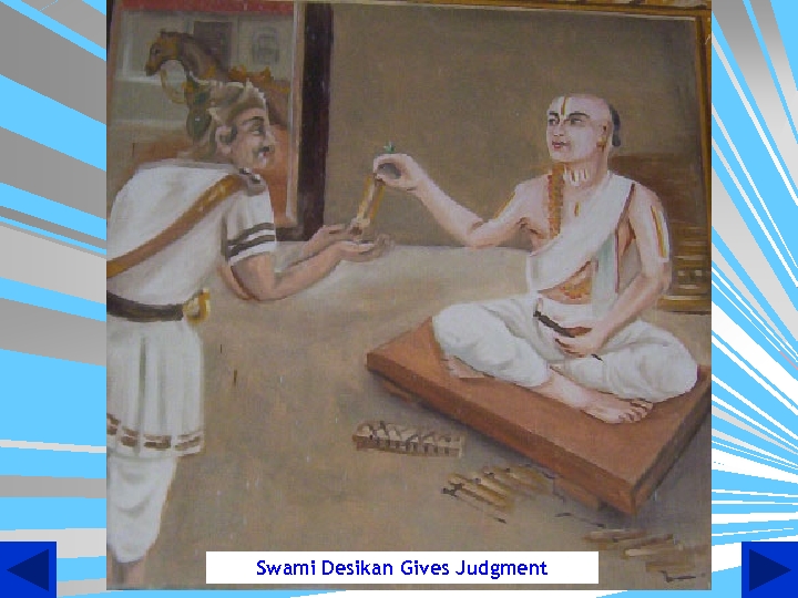 Swami Desikan Gives Judgment 