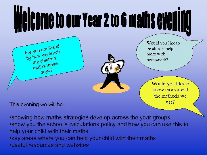 sed confu h u Are yo we teac w by ho hildren the c