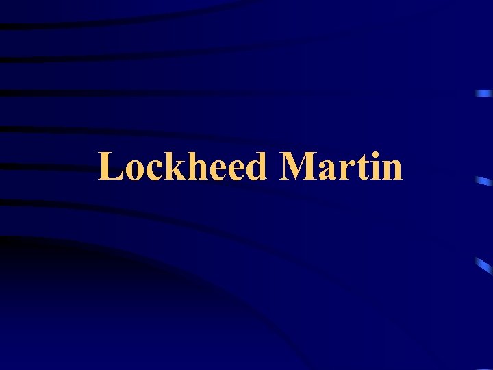 Lockheed Martin 