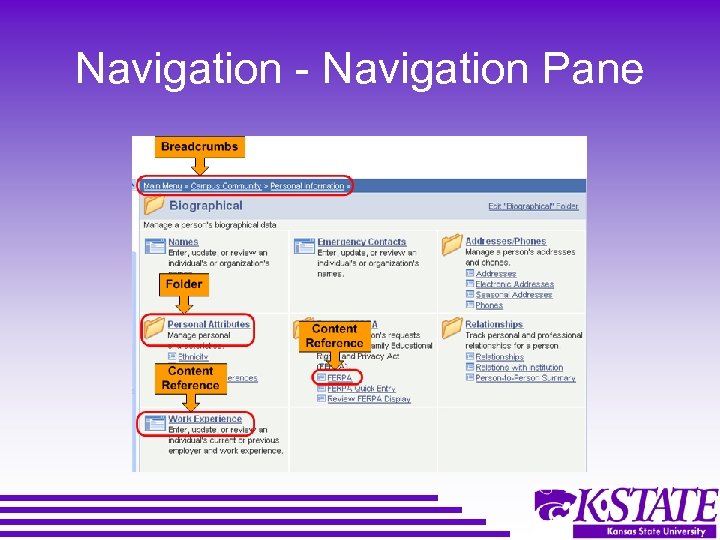 Navigation - Navigation Pane 