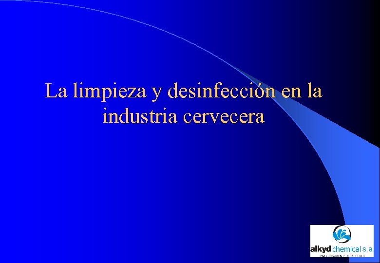 La limpieza y desinfección en la industria cervecera 