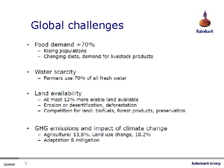 Global challenges 2204058 3 Rabobank Group 