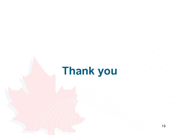 Thank you 19 