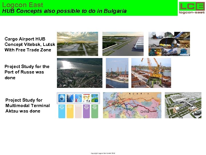 Logcon East HUB Concepts also possible to do in Bulgaria Cargo Airport HUB Concept
