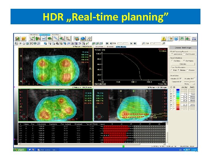 HDR „Real-time planning” 21 