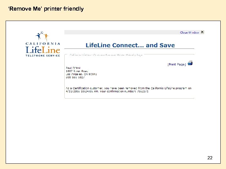 ‘Remove Me’ printer friendly 22 