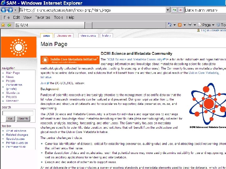 http: //dublincore. org/documents/singapore-framework/ 