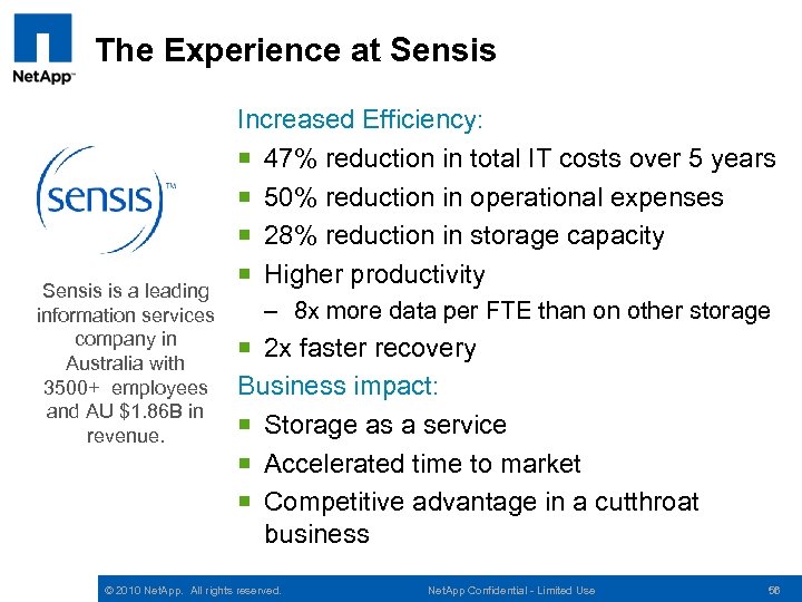 The Experience at Sensis is a leading information services company in Australia with 3500+