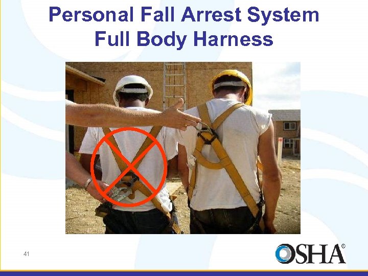 Personal Fall Arrest System Full Body Harness 41 