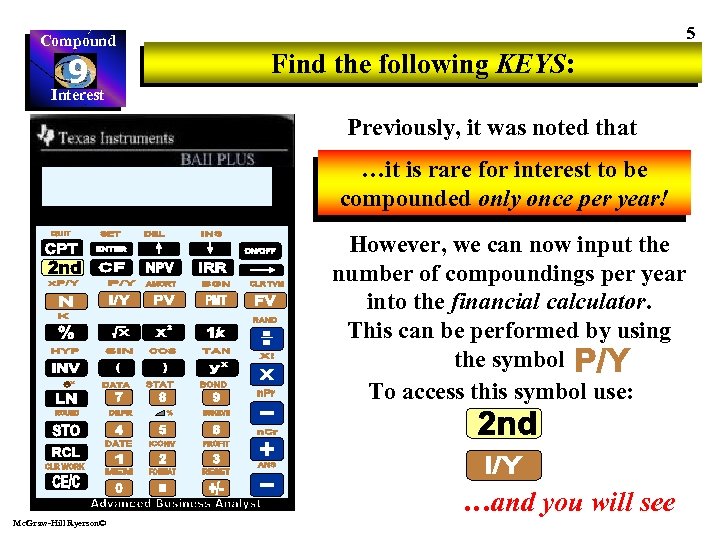 Compound 9 Interest 5 Find the following KEYS: Previously, it was noted that …it