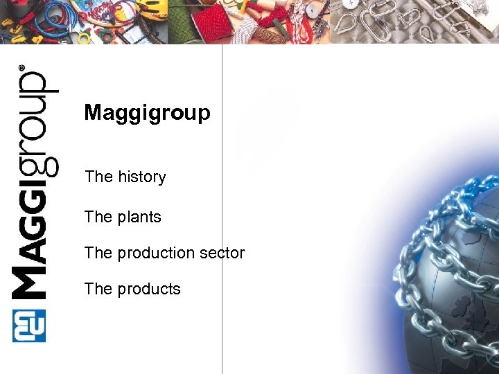 Maggigroup The history The plants The production sector The products 