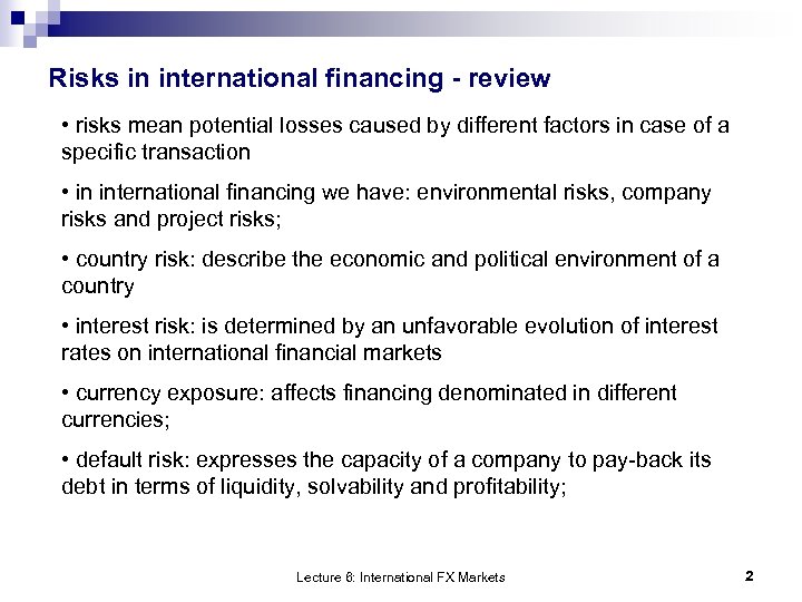 Academy of Economic Studies Faculty of International Business