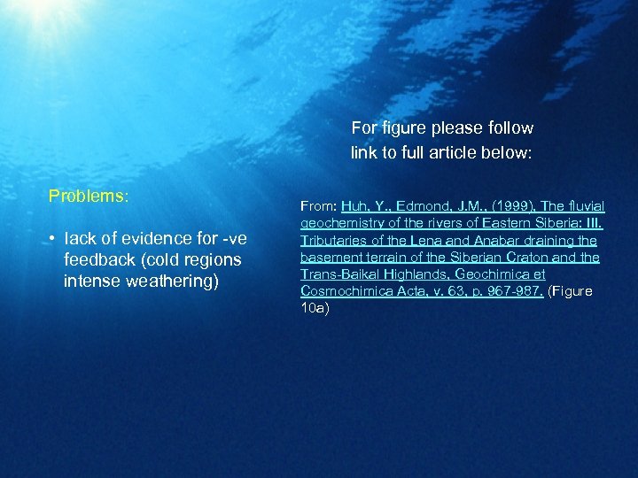 For figure please follow link to full article below: Problems: • lack of evidence