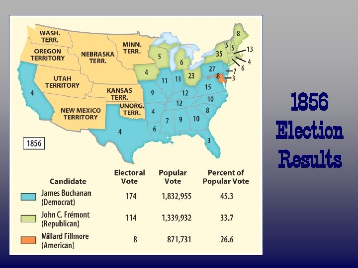 1856 Election Results 