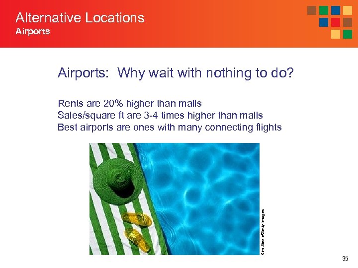 Alternative Locations Airports: Why wait with nothing to do? Kim Steele/Getty Images Rents are