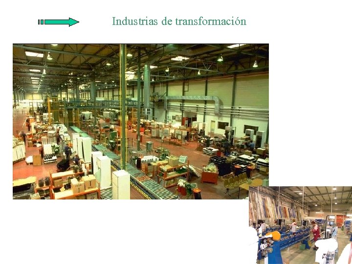 Industrias de transformación 