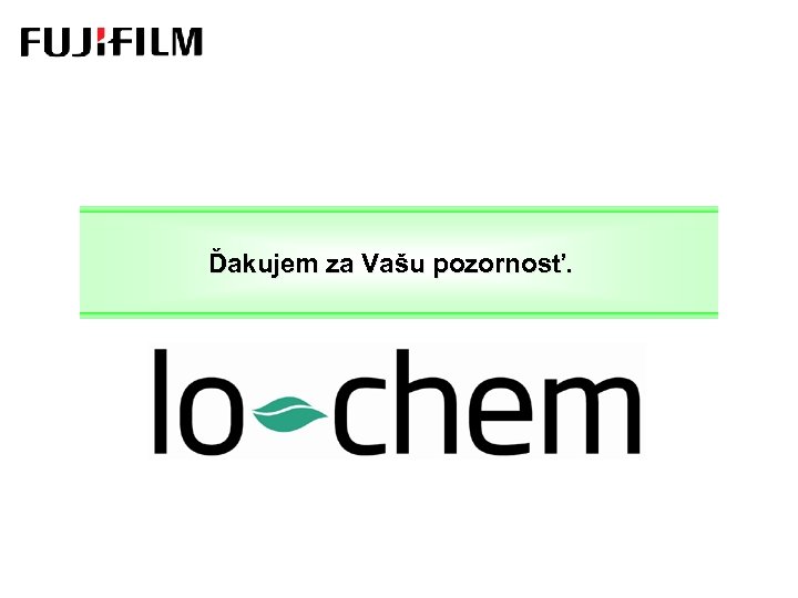Ďakujem za Vašu pozornosť. 　　 