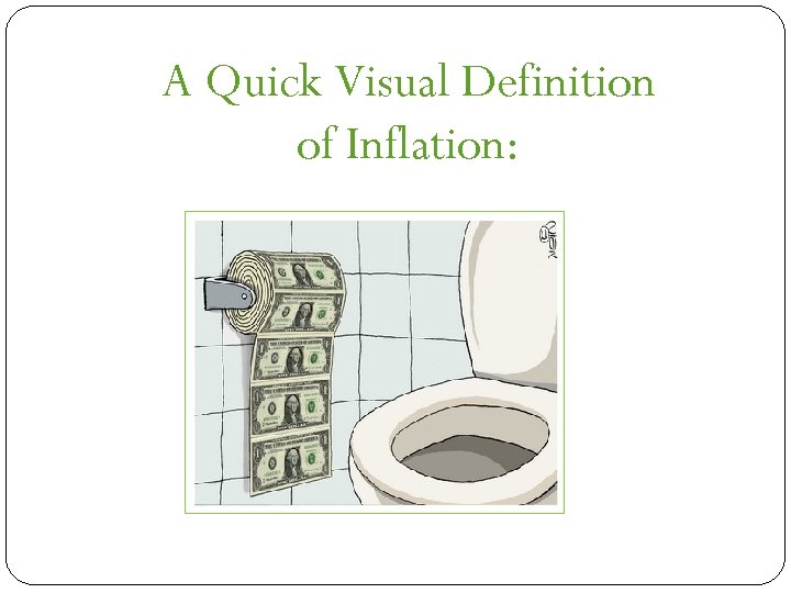 A Quick Visual Definition of Inflation: 