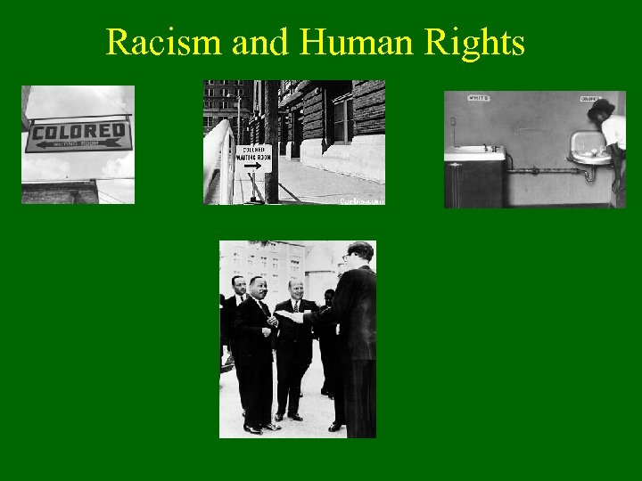 Racism and Human Rights 
