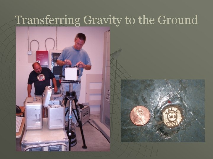 Transferring Gravity to the Ground 