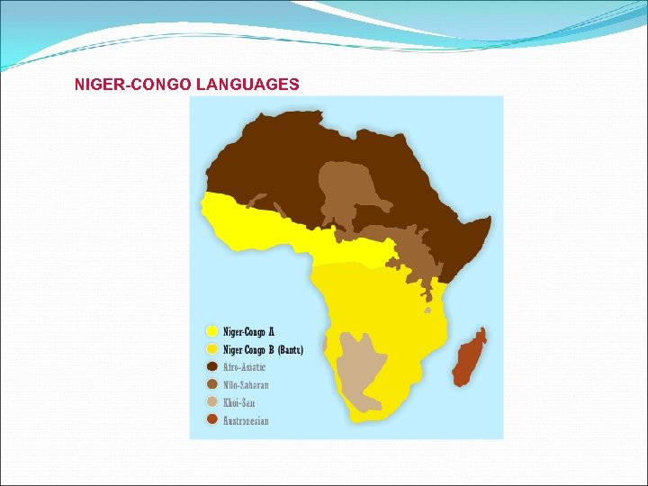 NIGER-CONGO LANGUAGES 