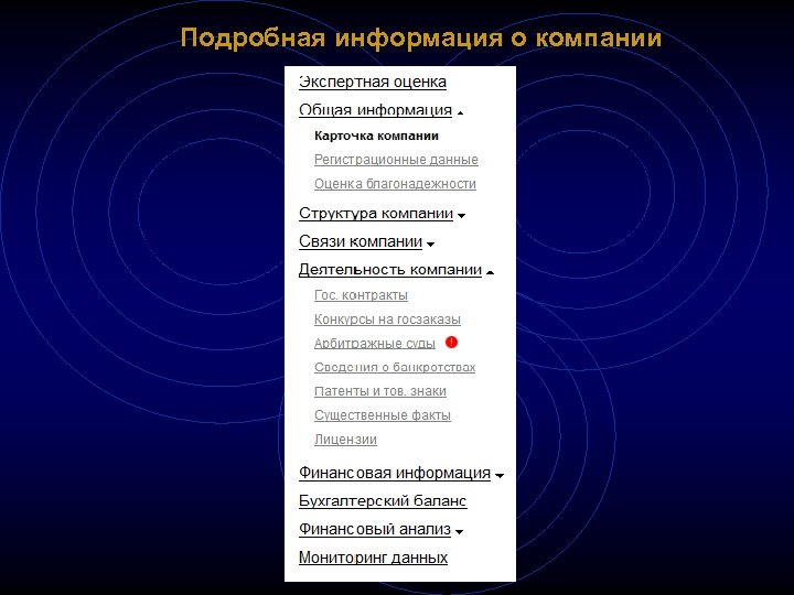 Подробная информация о компании 