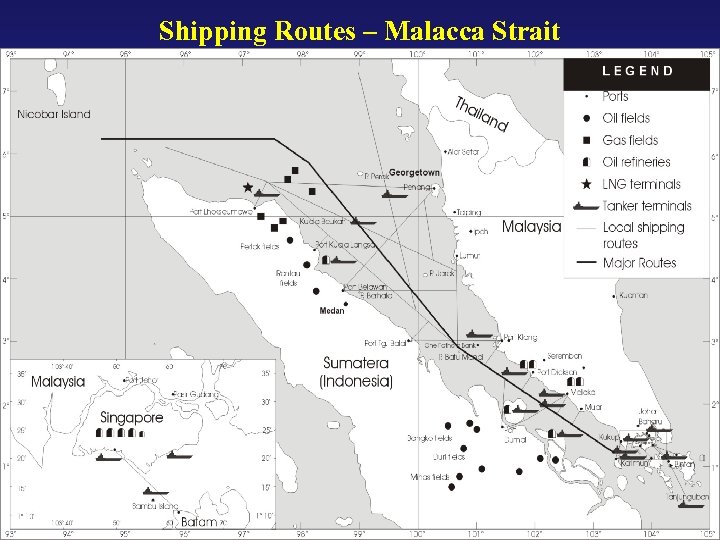 Shipping Routes – Malacca Strait 