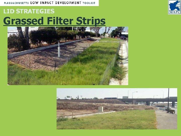 LID STRATEGIES Grassed Filter Strips 