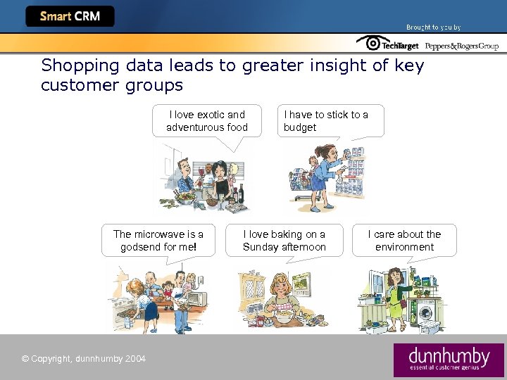 Shopping data leads to greater insight of key customer groups I love exotic and