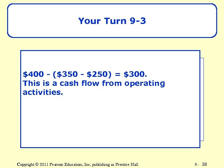 Your Turn 9 -3 Flex Company began the year 2010 with $350 of prepaid