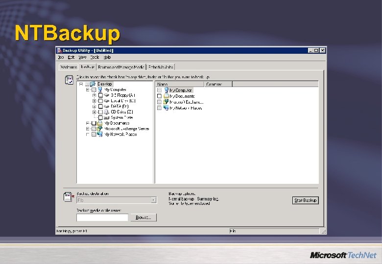 NTBackup 