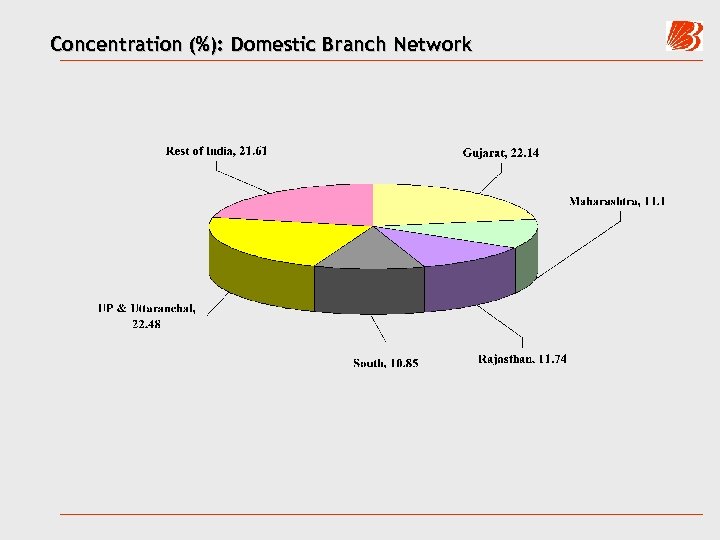 Concentration (%): Domestic Branch Network 