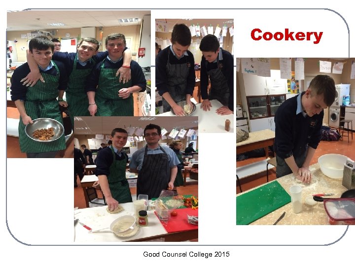 Cookery Good Counsel College 2015 