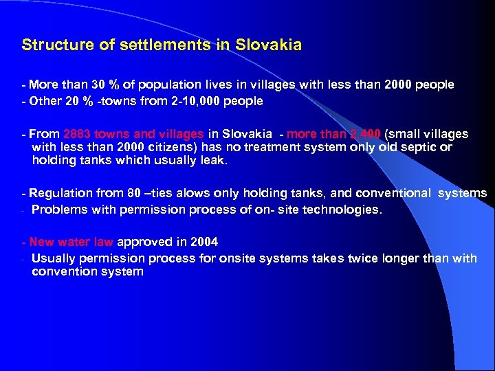 Structure of settlements in Slovakia - More than 30 % of population lives in