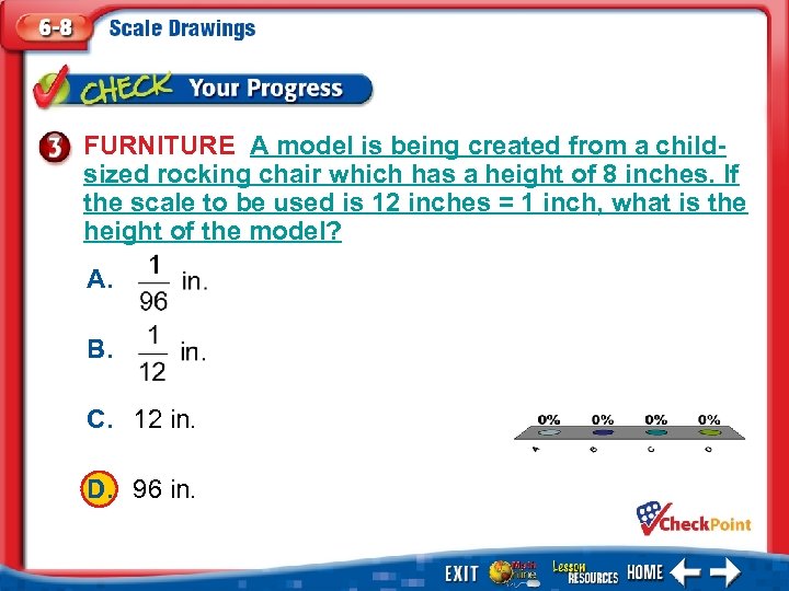FURNITURE A model is being created from a childsized rocking chair which has a