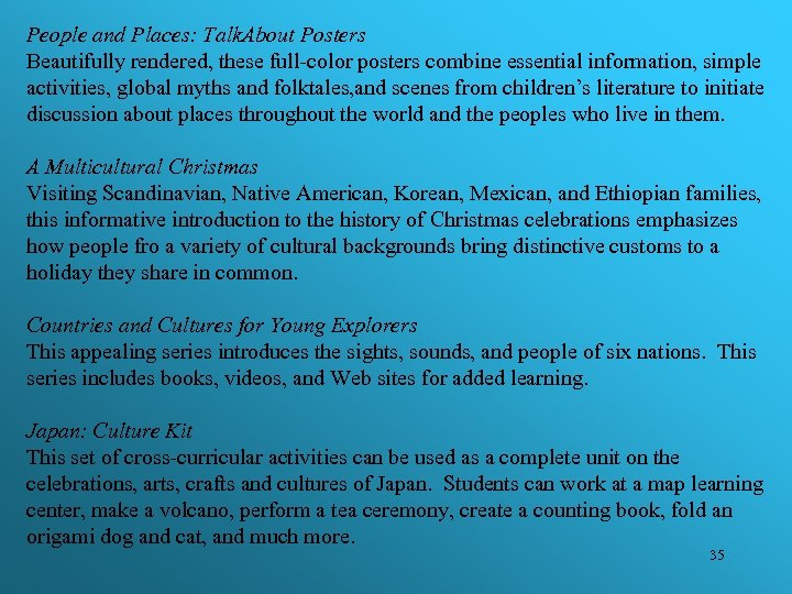 People and Places: Talk. About Posters Beautifully rendered, these full-color posters combine essential information,