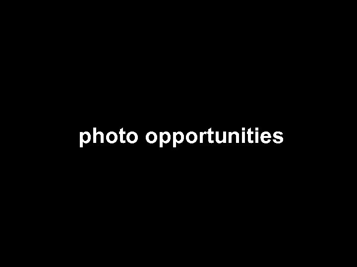 photo opportunities 